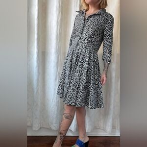 Gabby Skye Polka Dot Dress